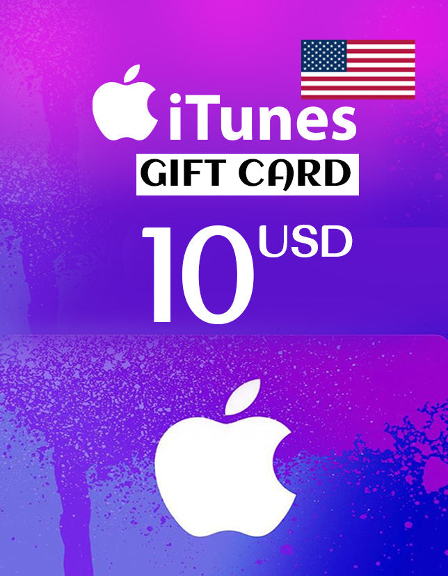 Apple iTunes Gift Card 10 USD Key - UNITED STATES - cdkeyshere.com