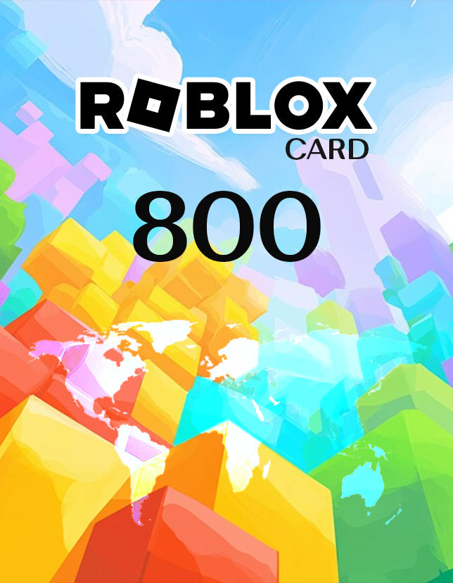 Roblox Card 800 Robux Key - GLOBAL - cdkeyshere.com