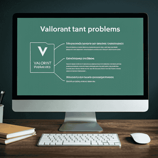  computer displaying an error message related toVallorant