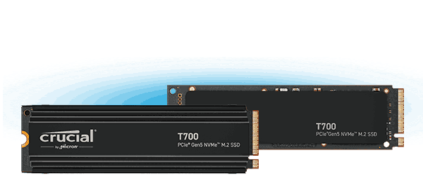 Crucial T700 SSDs for blazing-fast storage performance