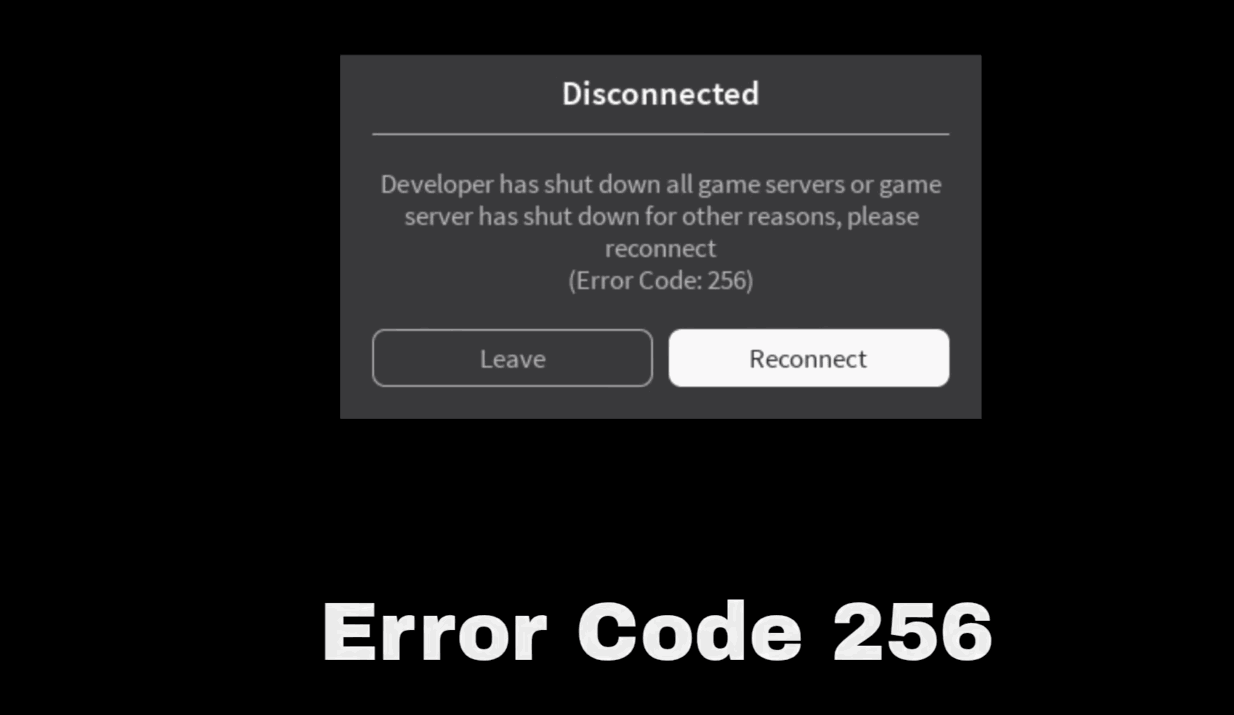 Roblox Connection Issues Error Code 256